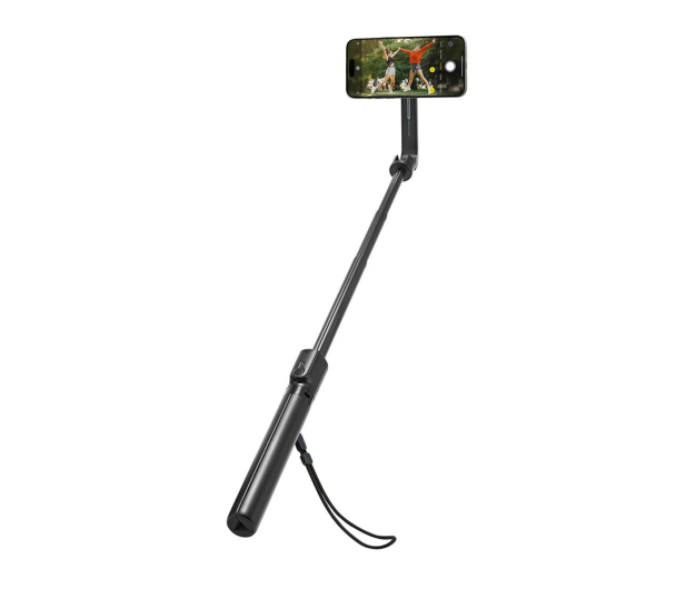 Spigen Magsafe Bluetooth Selfie Stick Long Tripod Black - 1346674 - zdjęcie 4